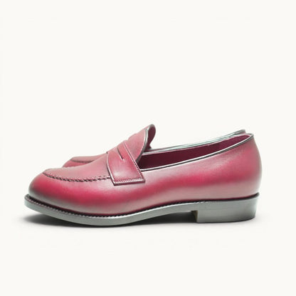 ML Penny Loafer — Ruby Patina · Archive No.1619