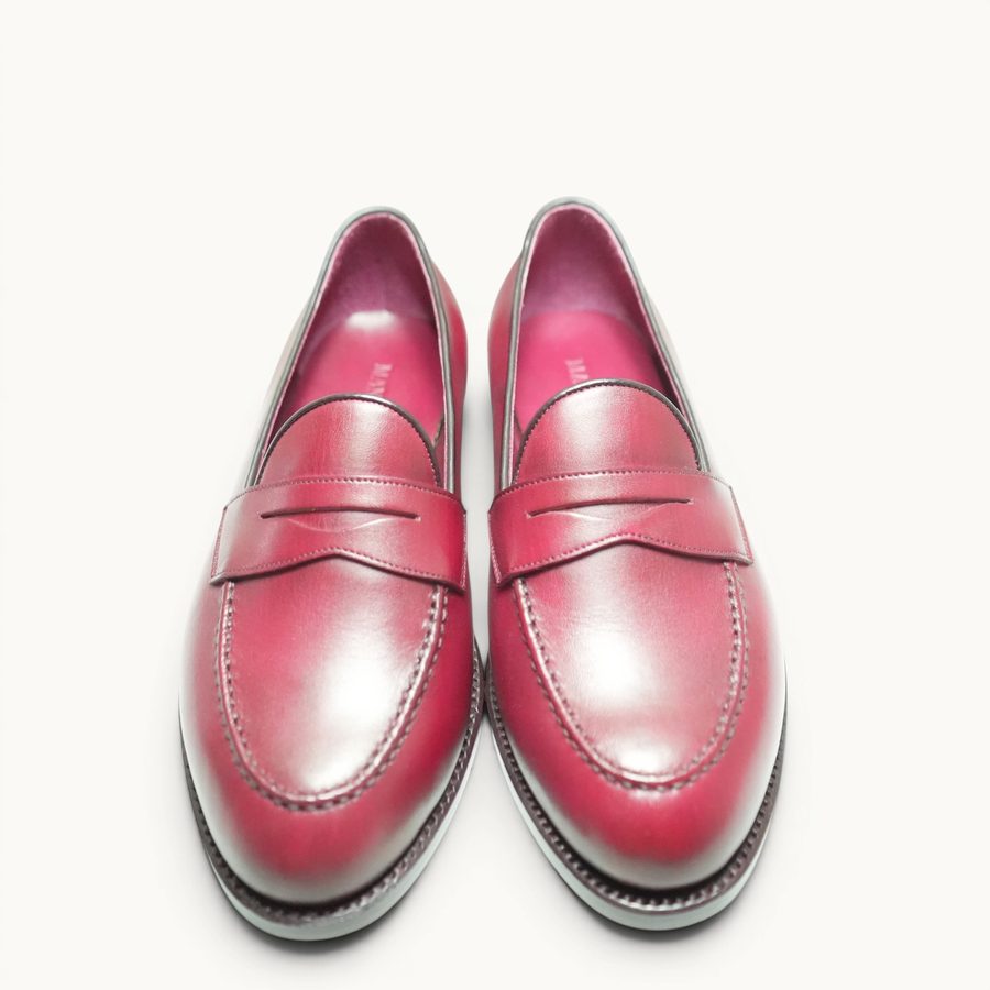 ML Penny Loafer — Ruby Patina · Archive No.1619