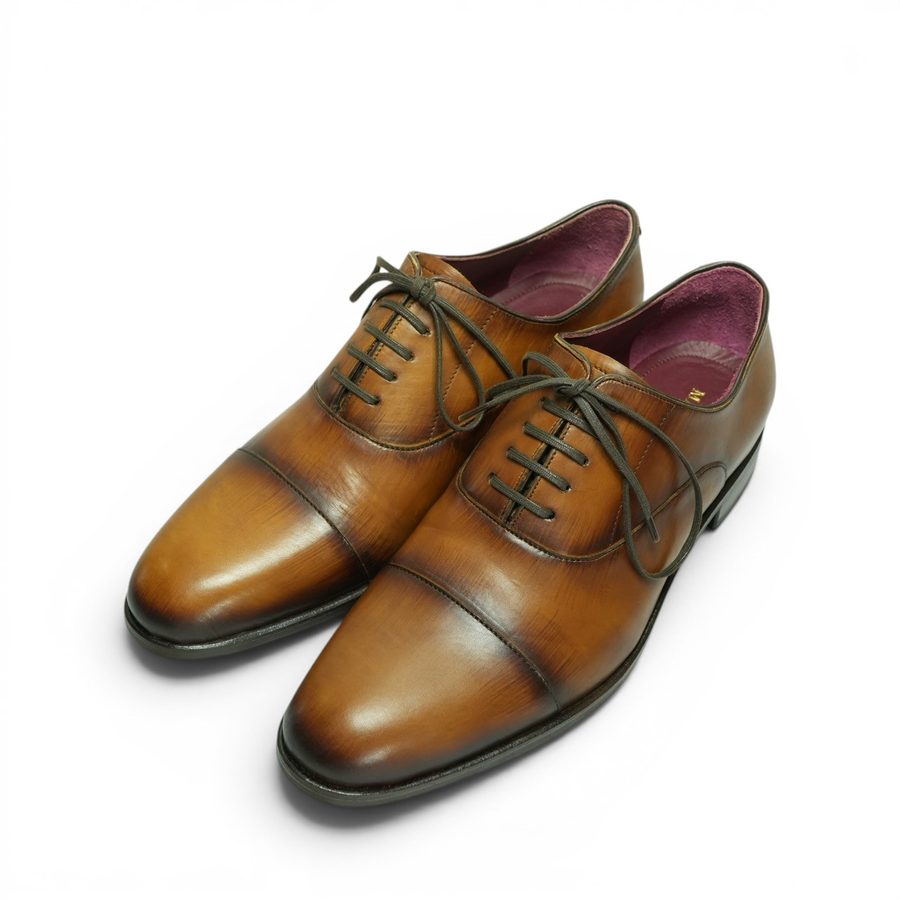 MP Captoe Oxford — Tobacco (Calf) · Archive No.1679