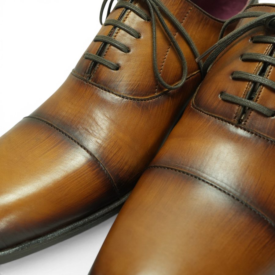 MP Captoe Oxford — Tobacco (Calf) · Archive No.1679