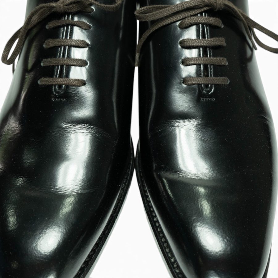 GYW MP Wholecut Oxford (Chisel) — Black BSH-001 · Archive No.1689