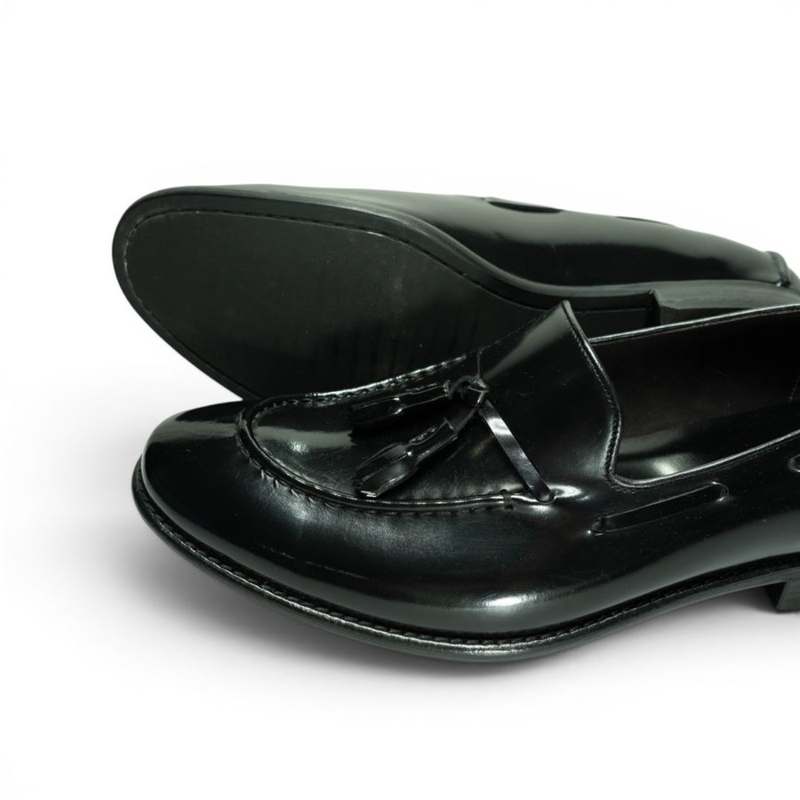 Tassel Loafer — Black BSH-001 · Archive No.1694