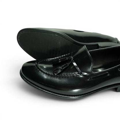 Tassel Loafer — Black BSH-001 · Archive No.1694