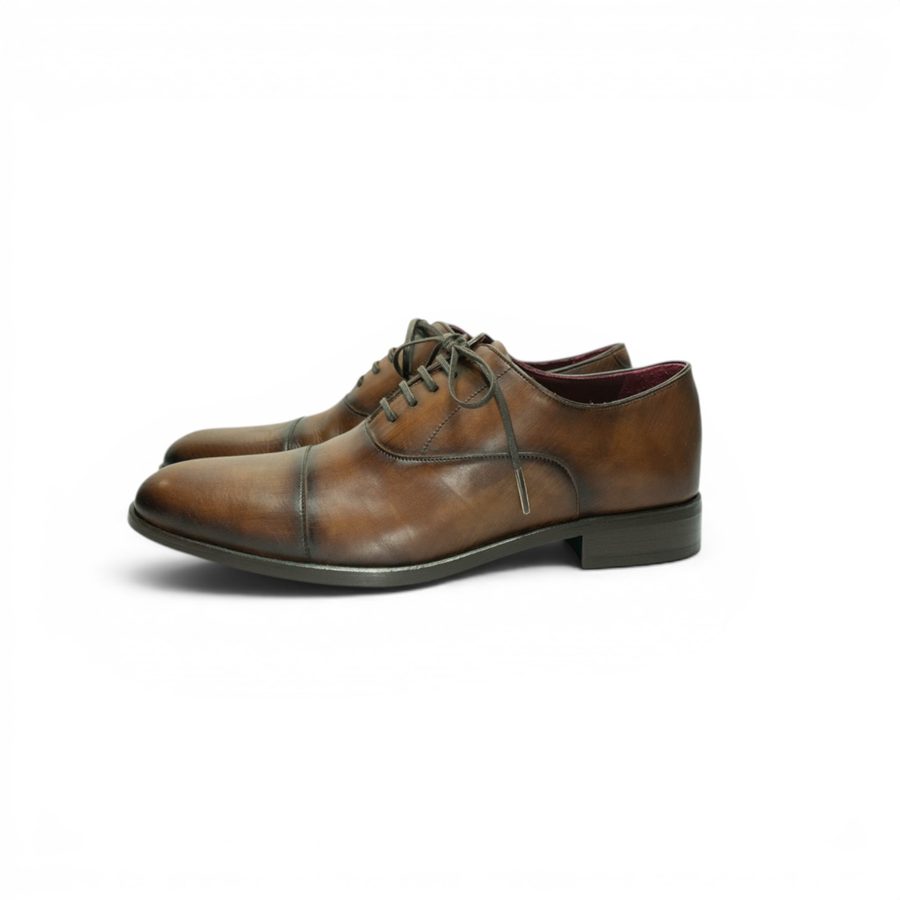 MP Captoe Oxford — Tobacco Patina (Calf) · Archive No.1705