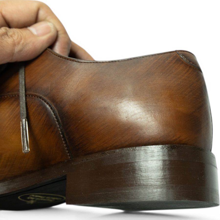 MP Captoe Oxford — Tobacco Patina (Calf) · Archive No.1705