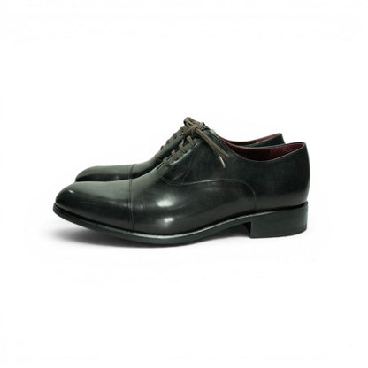 MP Captoe Oxford — Black (Calf) · Archive No.1706
