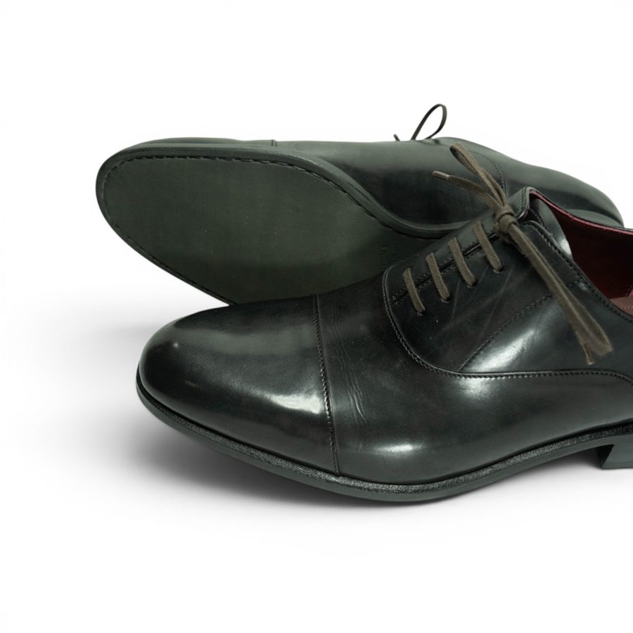 MP Captoe Oxford — Black (Calf) · Archive No.1706