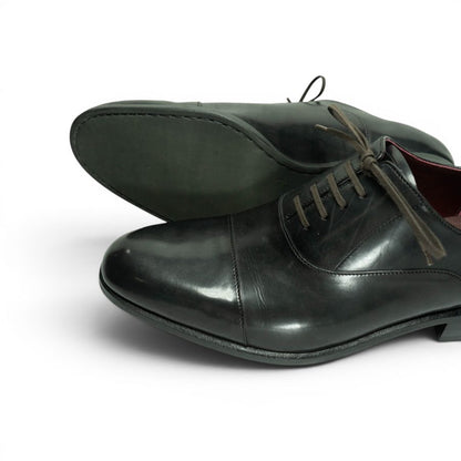 MP Captoe Oxford — Black (Calf) · Archive No.1706