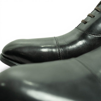 MP Captoe Oxford — Black (Calf) · Archive No.1706