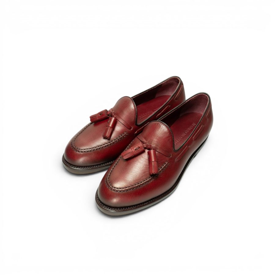 ML Tassel Loafer — Ruby Patina · Archive No.1710