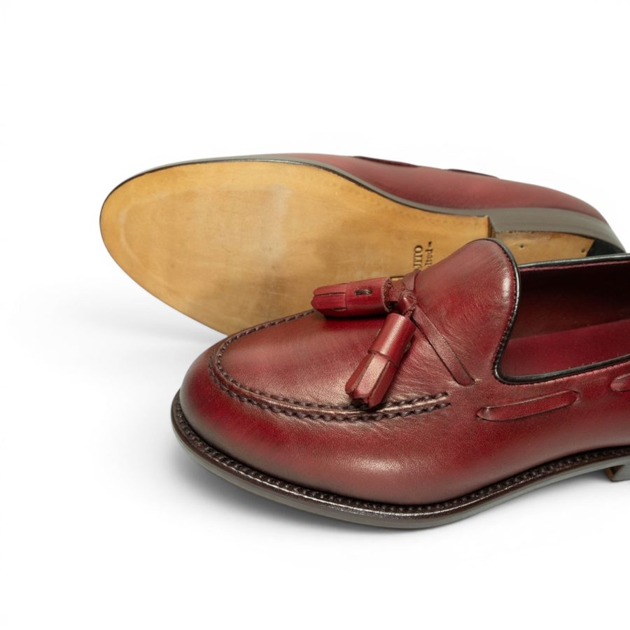 ML Tassel Loafer — Ruby Patina · Archive No.1710