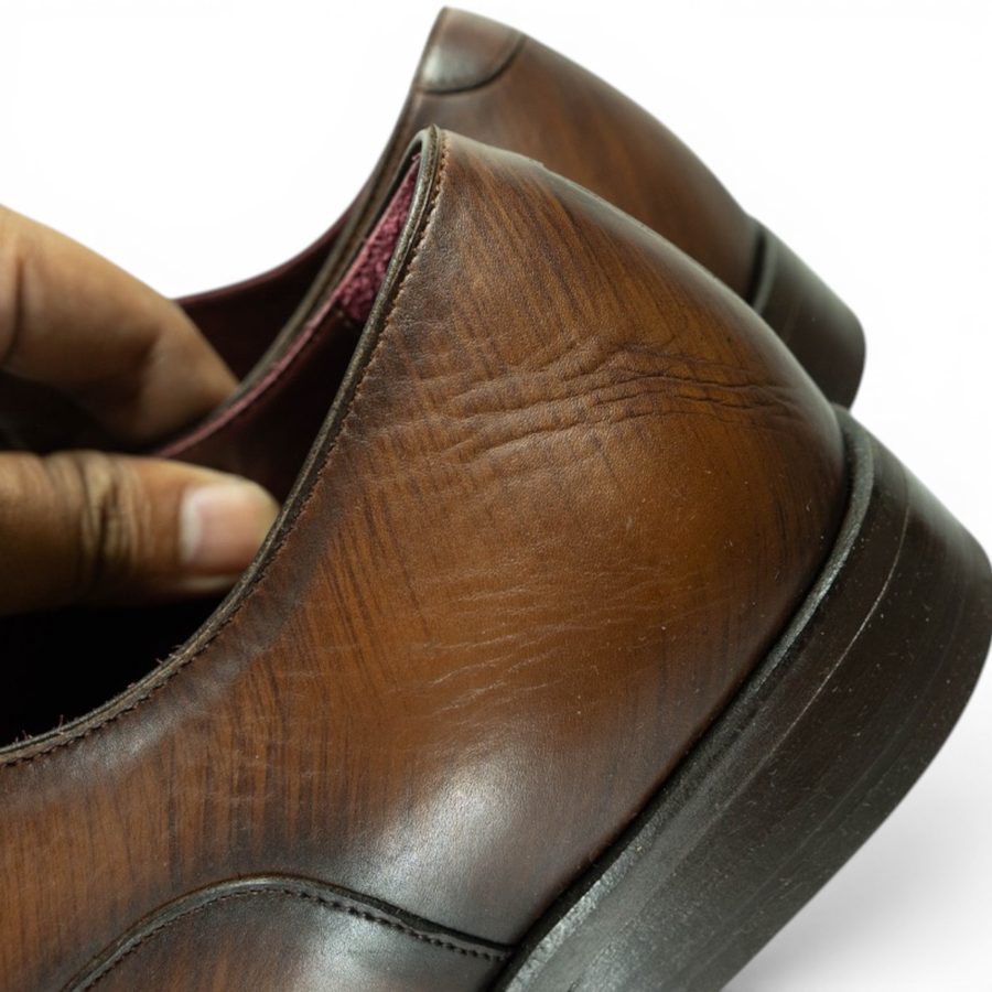 MP Captoe Oxford — Tobacco Patina (Calf) · Archive No.1711