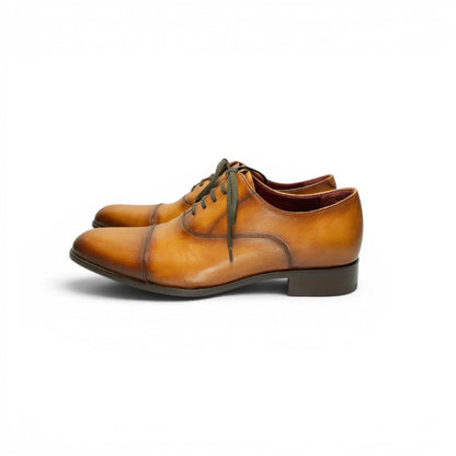 MP Captoe Oxford — Oak Patina (Calf) · Archive No.1715