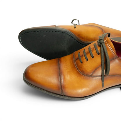 MP Captoe Oxford — Oak Patina (Calf) · Archive No.1715