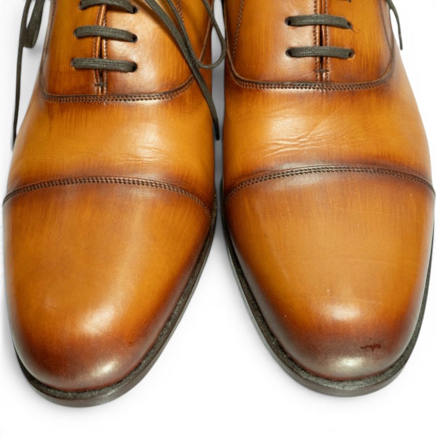 MP Captoe Oxford — Oak Patina (Calf) · Archive No.1715