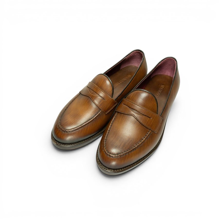ML Penny Loafer — Tobacco Patina · Archive No.1719