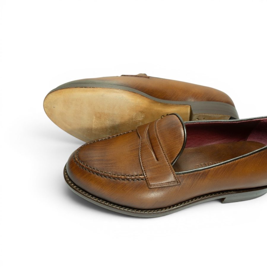ML Penny Loafer — Tobacco Patina · Archive No.1719