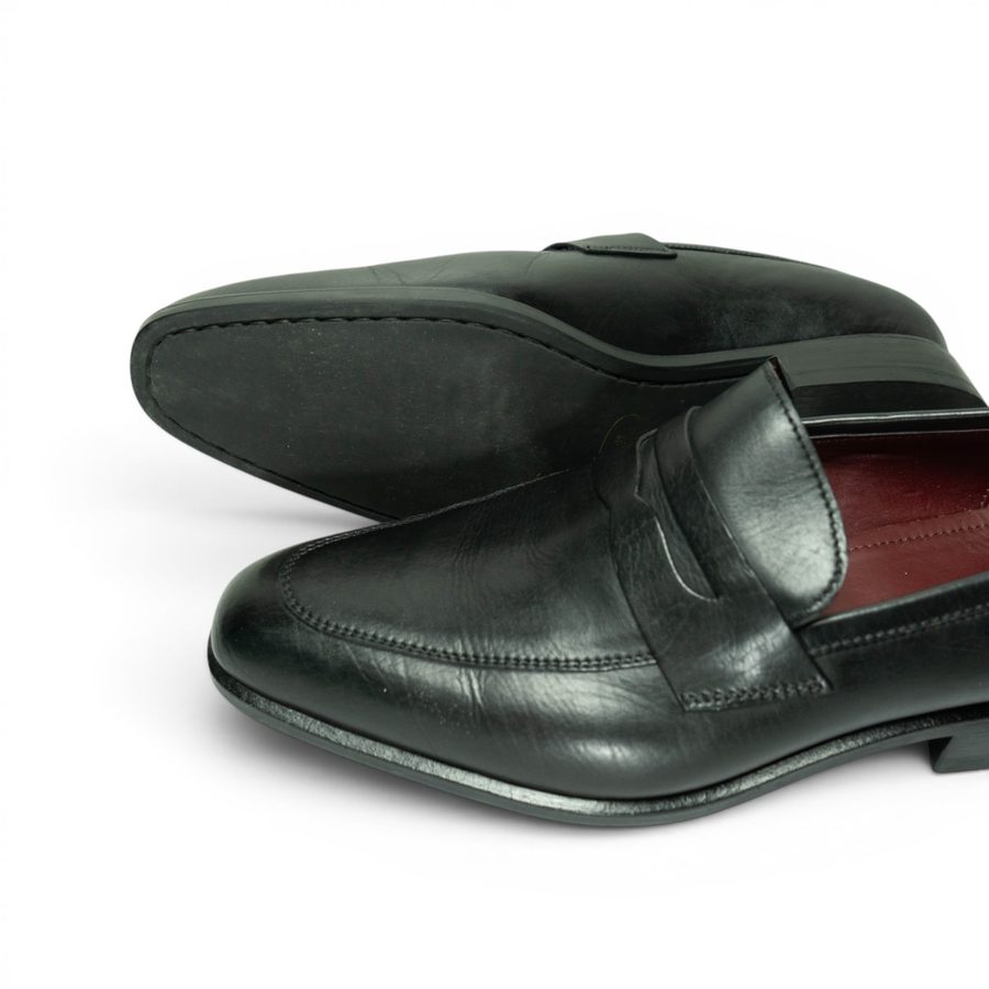 MP Penny Loafer (Chisel) — Black (Calf) · Archive No.1727
