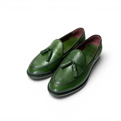 ML Tassel Loafer — Green · Archive No.1729