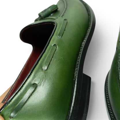 ML Tassel Loafer — Green · Archive No.1729