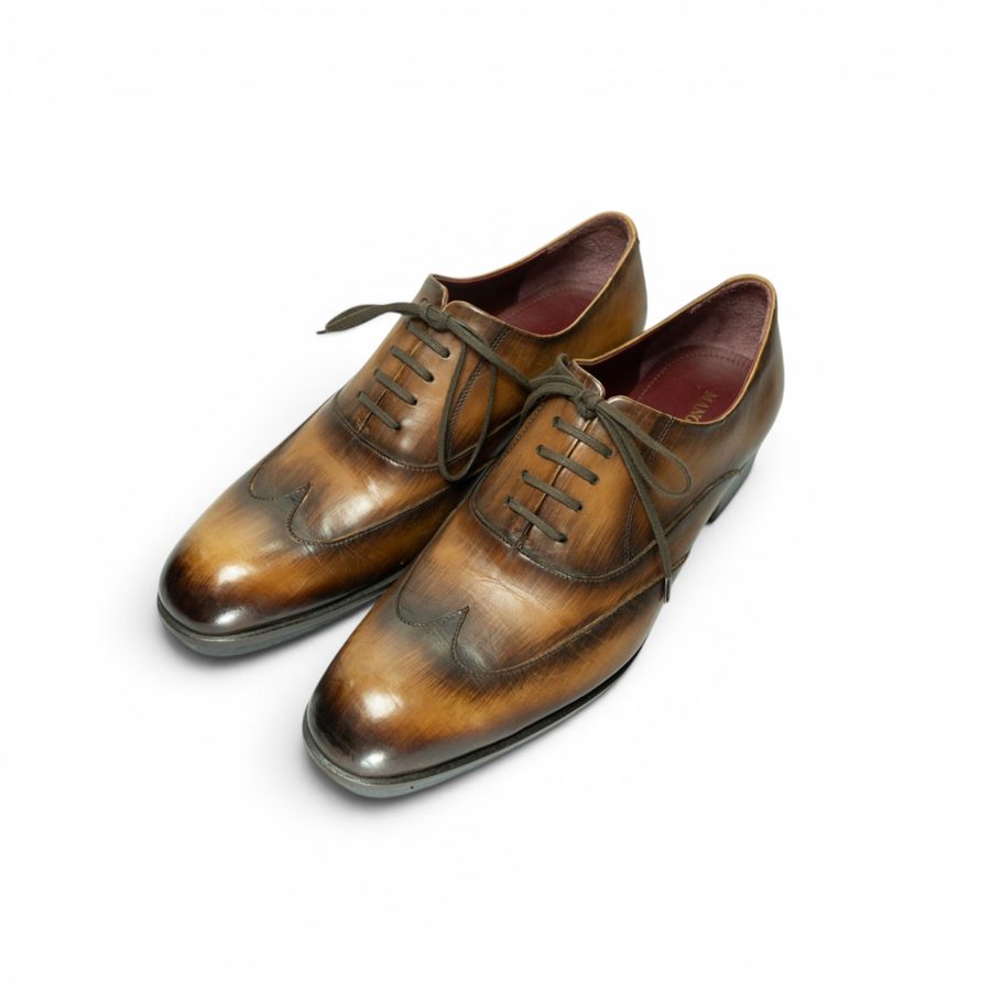 MP Wingtips — Tobacco Patina · Archive No.1730