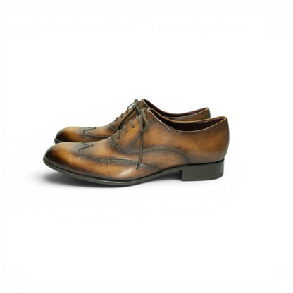 MP Wingtips — Tobacco Patina · Archive No.1730