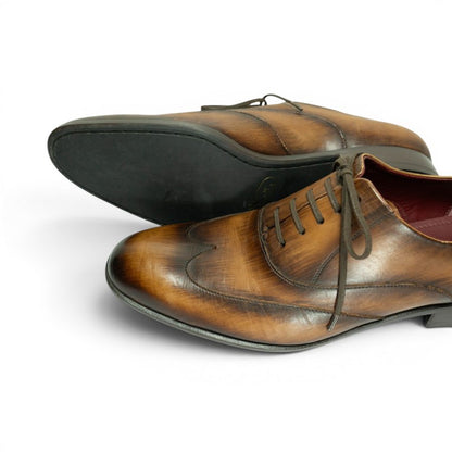 MP Wingtips — Tobacco Patina · Archive No.1730