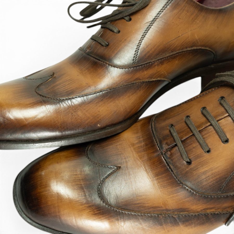 MP Wingtips — Tobacco Patina · Archive No.1730