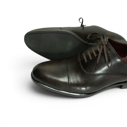 MP Captoe Oxford — Brown (Calf) · Archive No.1733