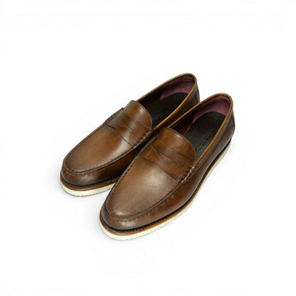 WFH Formal Penny Loafer — Tobacco Patina · Archive No.1736