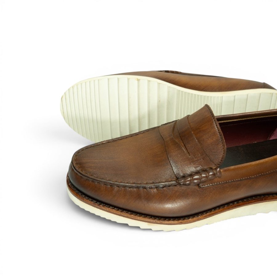 WFH Formal Penny Loafer — Tobacco Patina · Archive No.1736