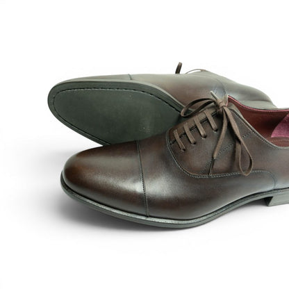 MP Captoe Oxford — Brown · Archive No.1784