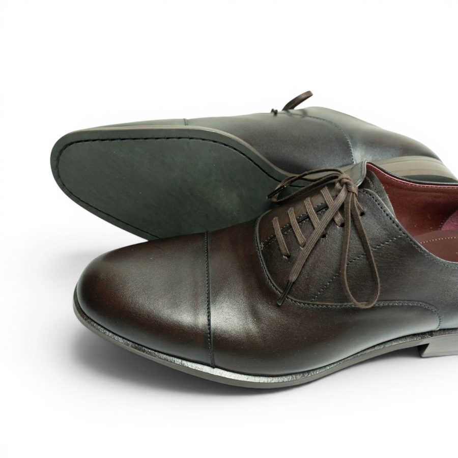 MP Captoe Oxford — Brown · Archive No.1786