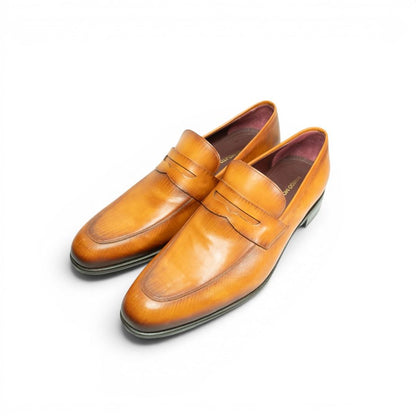 MP Penny Loafer — Oak Patina (Calf) · Archive No.1787