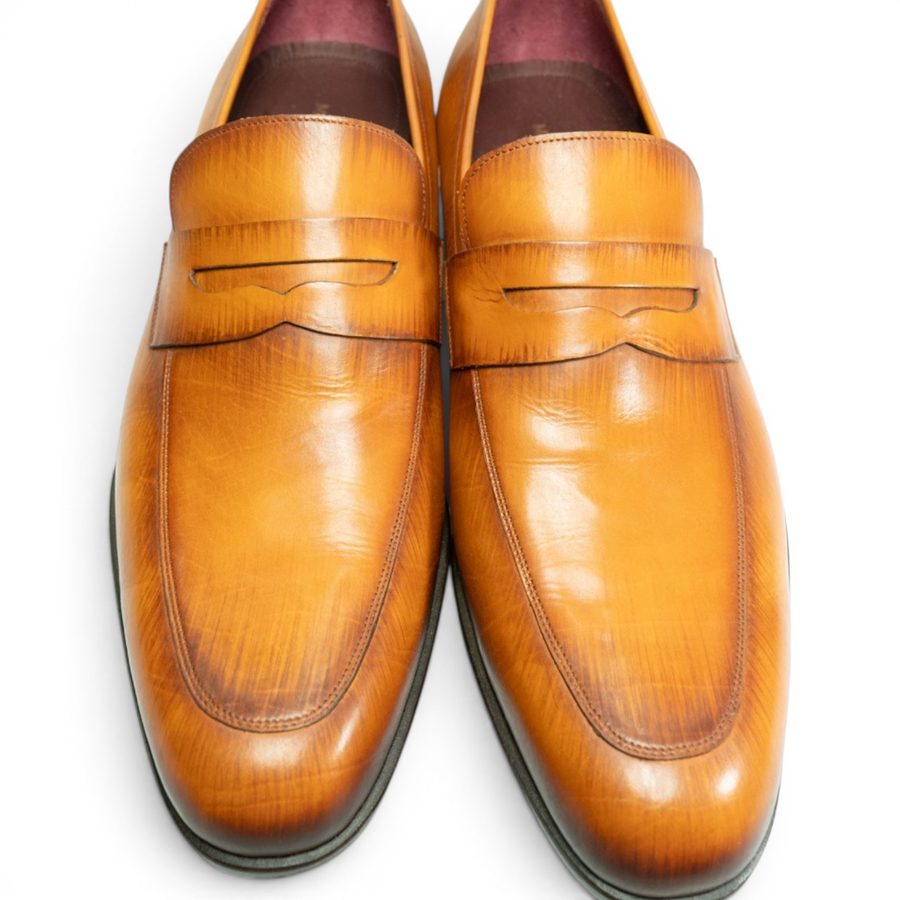 MP Penny Loafer — Oak Patina (Calf) · Archive No.1787