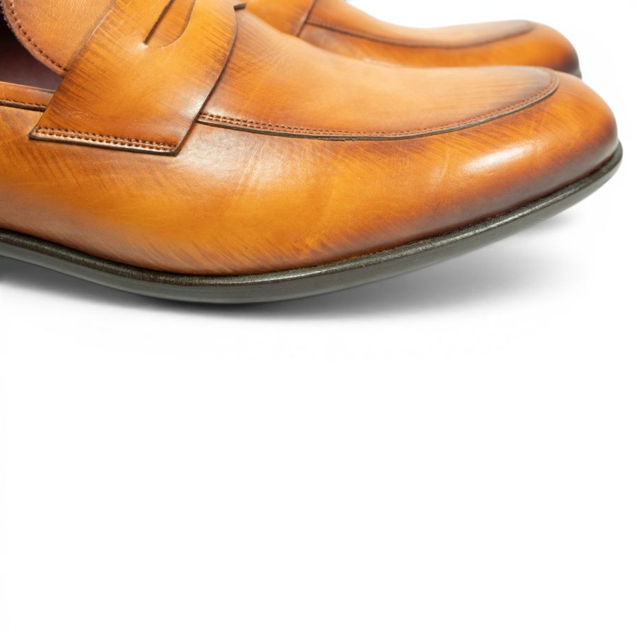 MP Penny Loafer — Oak Patina (Calf) · Archive No.1787
