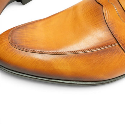 MP Penny Loafer — Oak Patina (Calf) · Archive No.1787