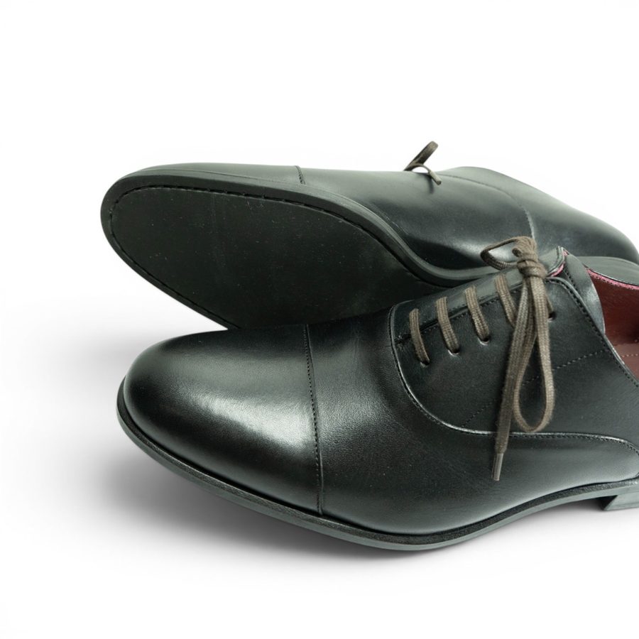MP Captoe Oxford — Black · Archive No.1797