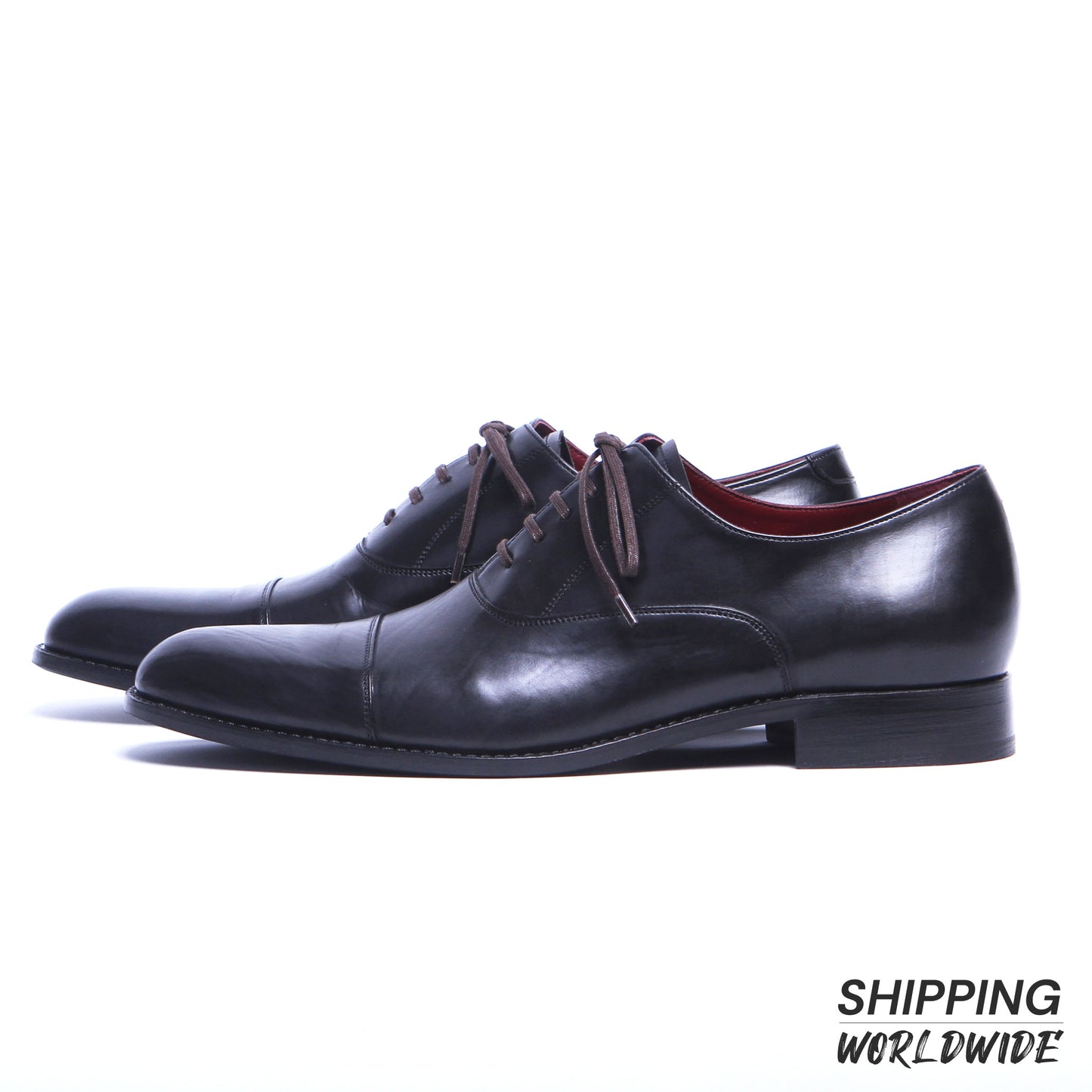 Masterpiece Captoe Oxford New - Black (Calfskin)