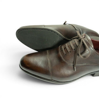 MP Captoe Oxford — Brown · Archive No.1803