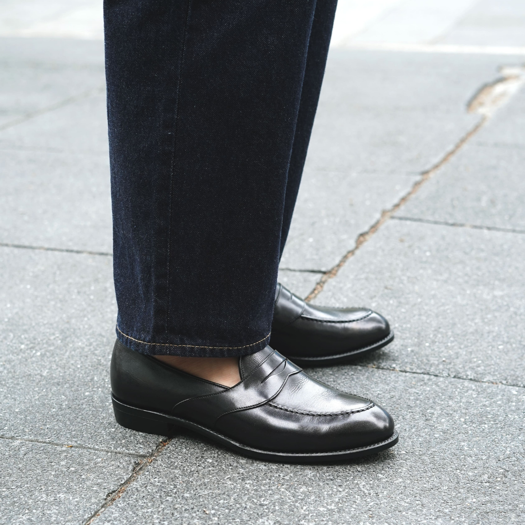 ML Full Strap Penny Loafer - Black, Brown