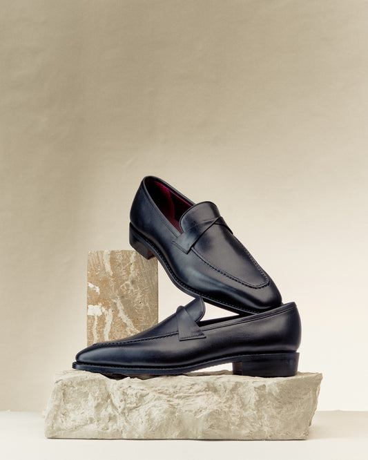 Butterfly Loafer (Machine-Welted) - Black, Brown