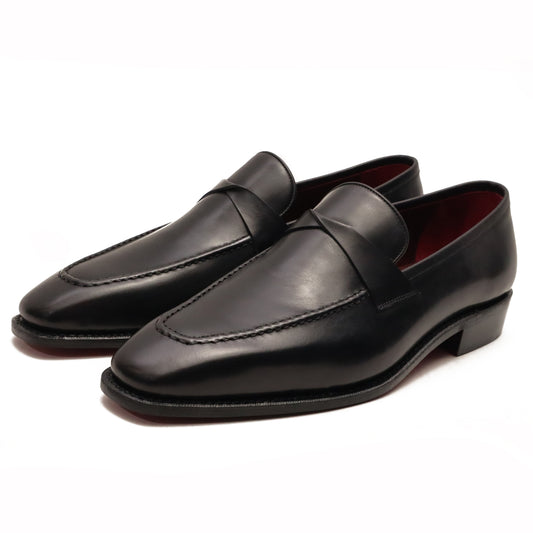 Butterfly Loafer (Machine-Welted) - Black