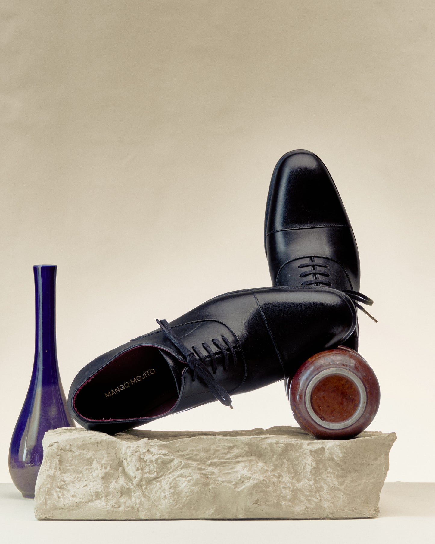 Masterpiece Captoe Oxford New - Black, Brown