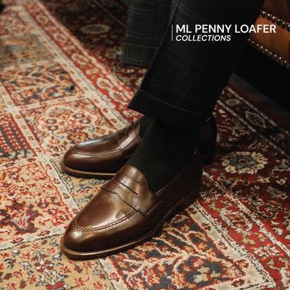 ML Penny Loafer - Black, Brown
