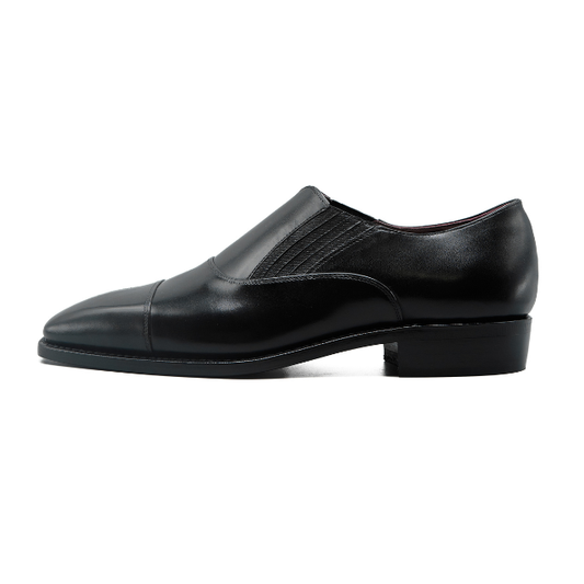 Lazy Man (Machine-Welted) - Black, Brown