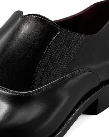Lazy Man (Machine-Welted) - Black, Brown