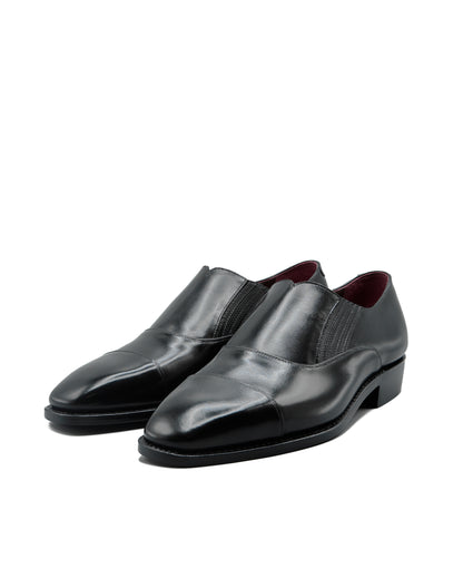 Lazy Man (Machine-Welted) - Black, Brown