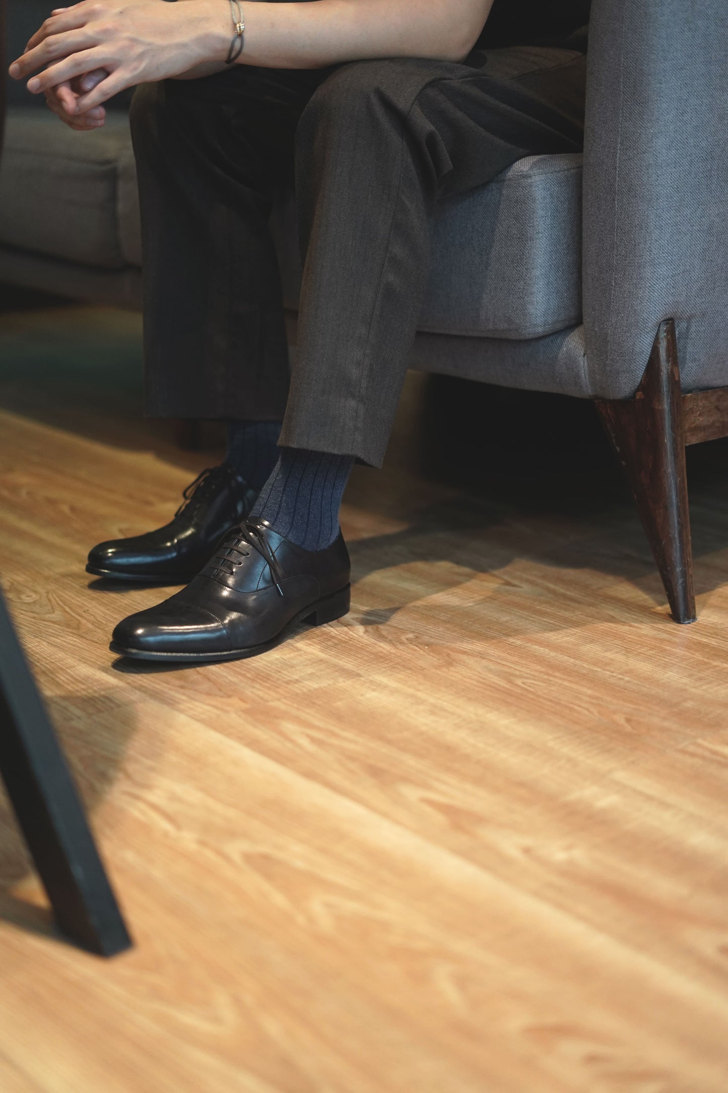 Masterpiece Captoe Oxford New - Black, Brown