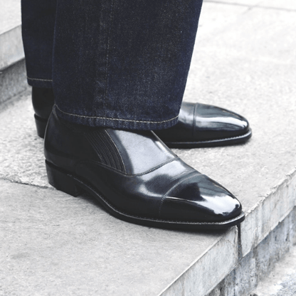 [MTO] Lazy Man (Machine-Welted) - Black, Brown